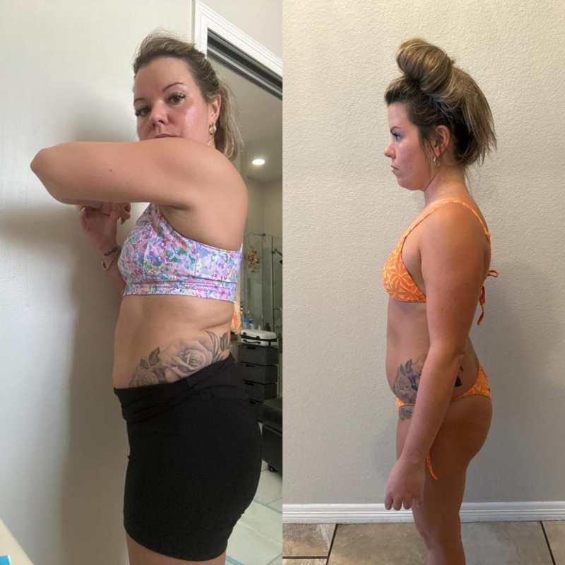 Rise Personal Training client transformation