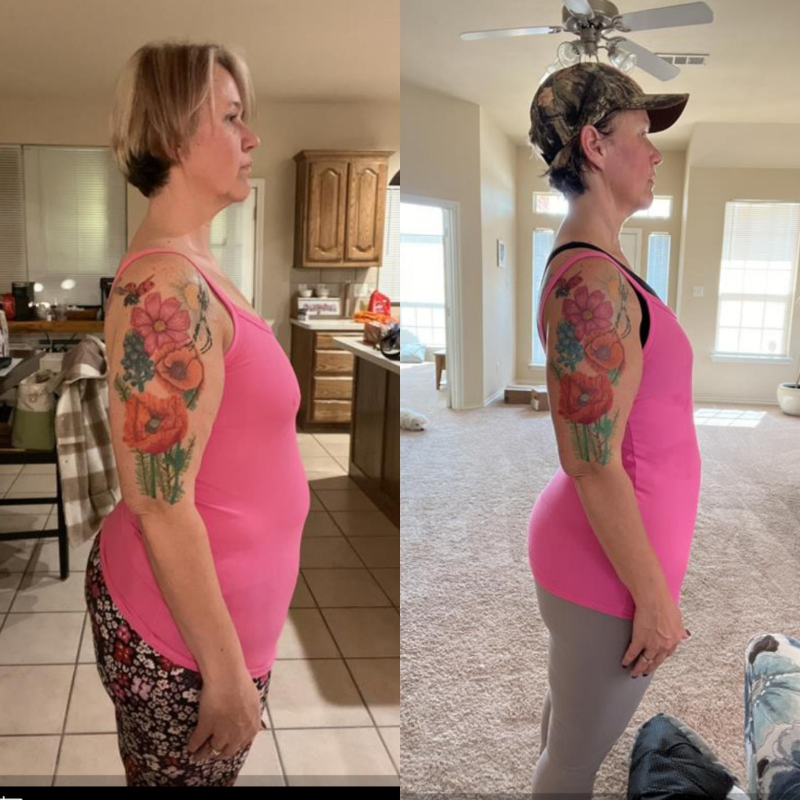 Rise Personal Training client transformation