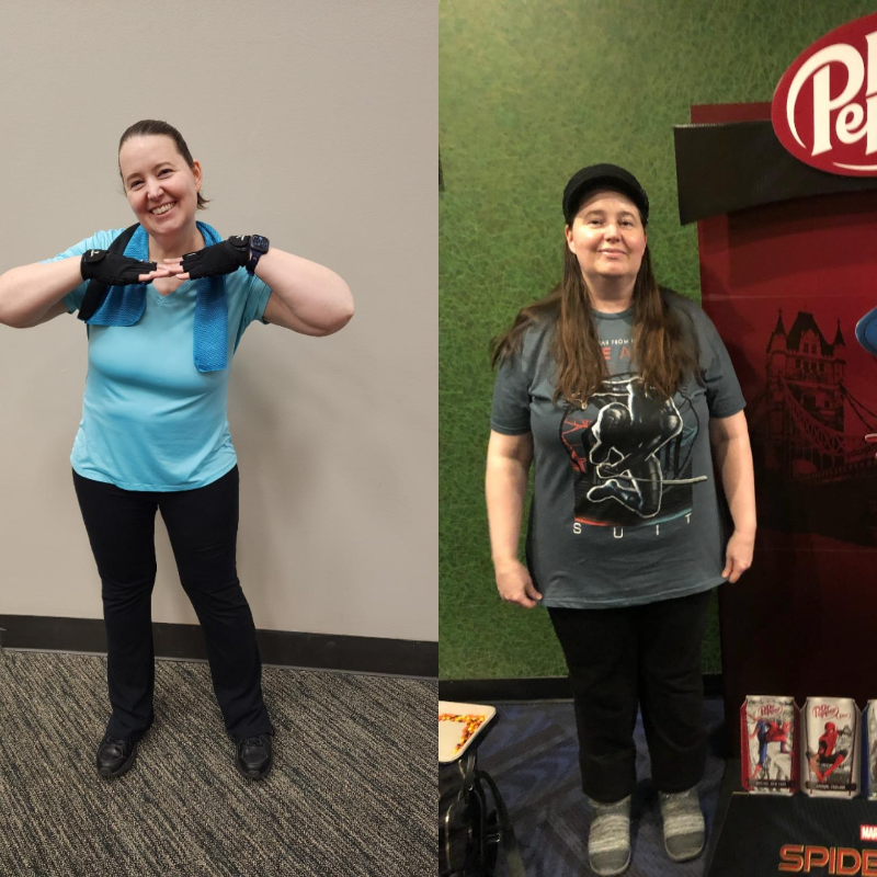 Rise Personal Training client transformation